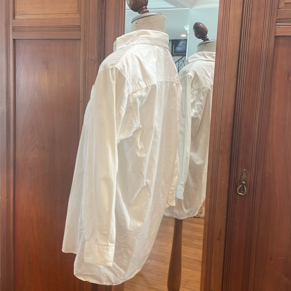 Gap long sleeve button-down shirt 100% cotton pocket collar women’s size S small - Picture 9 of 13